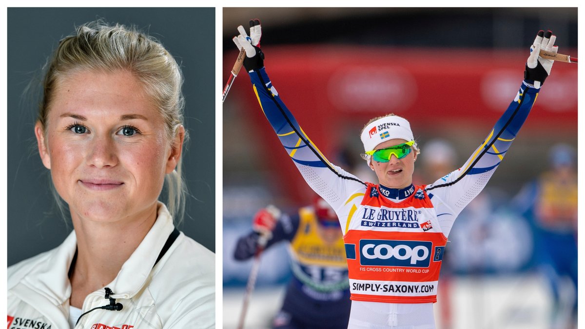 Längdskidåkaren Maja Dahlqvist är ett av de svenska OS-hoppen.